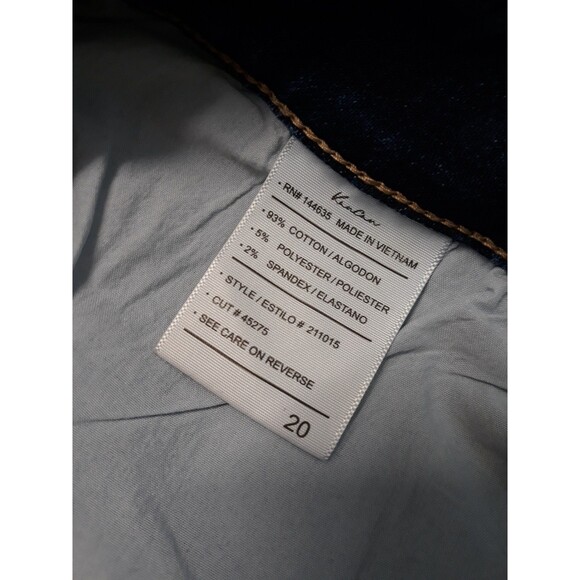 20 KanCan High-Rise Crop Barrel Leg Side Step Fray Hem - Picture 6 of 9